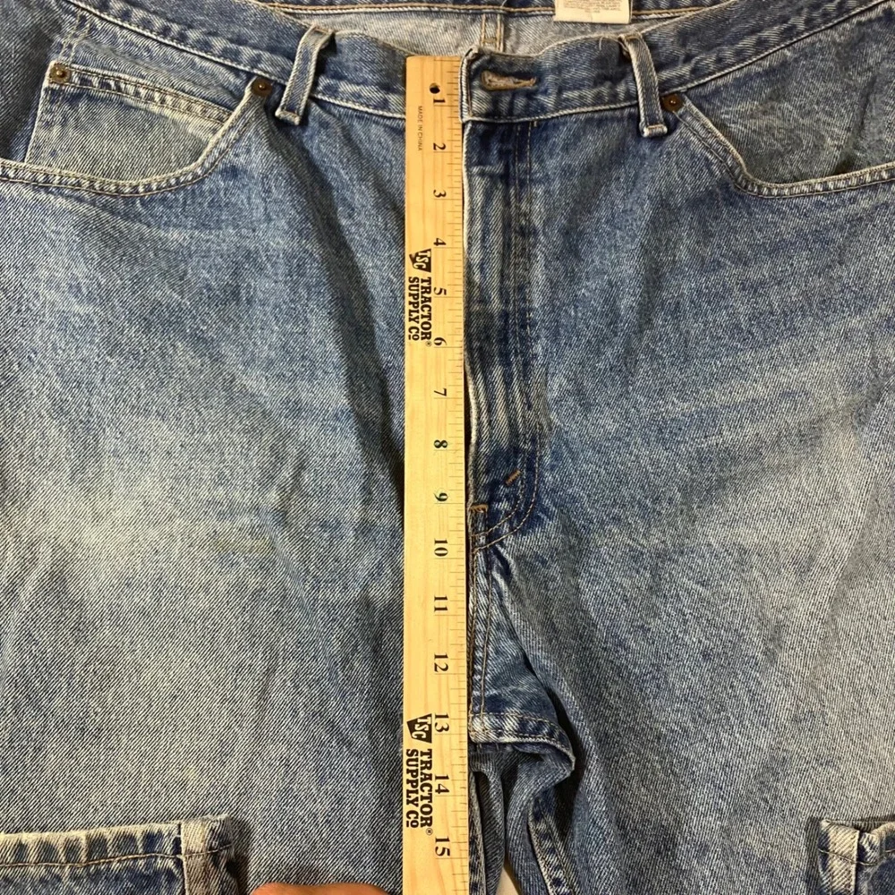 Brittania Mens Relaxed Fit Jeans 40x32 Blue Medium Wash 100% Cotton Vintage 90s